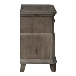 2 Drawer Night Stand W/ Charging Station In Brown - Liberty Furniture