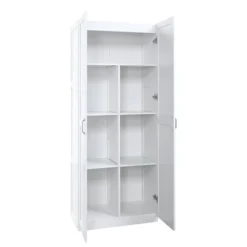Set Of 2 Hopkins Modern 7 Shelf Freestanding Storage Closets - Manhattan Comfort 17 Set Of 2 Hopkins Modern 7 Shelf Freestanding Storage Closets - Manhattan Comfort -DreamNest Store GUEST 31674f3a fd01 46f9 b91c f29489e684e2