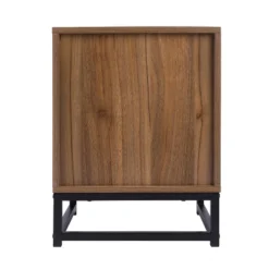 Arina Natural Rattan 20.87'' H X 15.75'' W X 15.75'' D Queen Size 2 Drawer Nightstand With Storage - The Pop Maison -DreamNest Store GUEST 31e7d8b9 6935 4675 852d 41432f819c59
