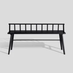 Transitional Low-Back Spindle Entryway Bench - Saracina Home 12 Transitional Low-Back Spindle Entryway Bench - Saracina Home -DreamNest Store GUEST 31e7dde0 f03e 49ae 80f8 c90ccd18516e