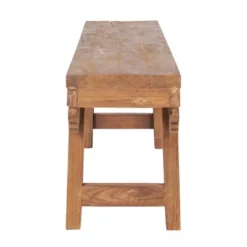 Ellen Mindi Wood Bench Brown - East At Main 11 Ellen Mindi Wood Bench Brown - East At Main -DreamNest Store GUEST 31edd337 a548 487e 903f f6267d56fa7c