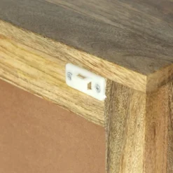 Lytle Boho Handcrafted Mango Wood Nightstand With Storage Natural - Christopher Knight Home -DreamNest Store GUEST 325eb84c 59ad 4f74 a003 648a3d18cf1c