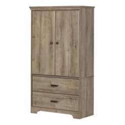 Versa 2 Door Armoire With Drawers - South Shore -DreamNest Store GUEST 32f08b42 0302 47bb 8f64 c23b3aa476b0
