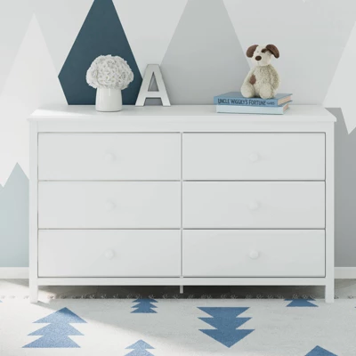 Storkcraft Alpine 6 Drawer Dresser 8 Storkcraft Alpine 6 Drawer Dresser - Image 8