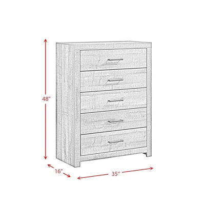Beckett 5 Drawer Chest Walnut - Picket House Furnishings 8 Beckett 5 Drawer Chest Walnut - Picket House Furnishings - Image 8