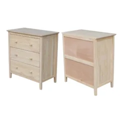 Dresser Unfinished - International Concepts -DreamNest Store GUEST 3405cc76 b946 445e b0d6 c9333d9b1560