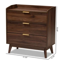 Lena Walnut Chest Brown - Baxton Studio -DreamNest Store GUEST 34671637 2dea 4a4a b715 0182b15e41ff