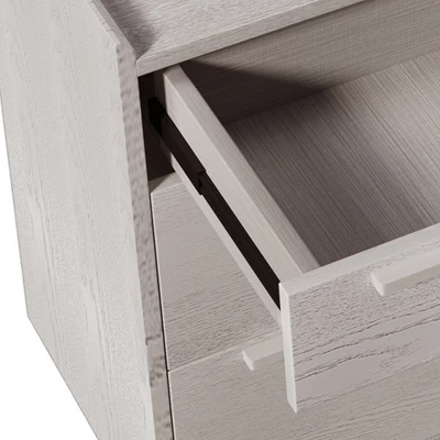 Clio Manufactured Wood Horizontal 3-Drawer Dresser With Solid Wood Legs-Maison Boucle 5 Clio Manufactured Wood Horizontal 3-Drawer Dresser With Solid Wood Legs-Maison Boucle - Image 5