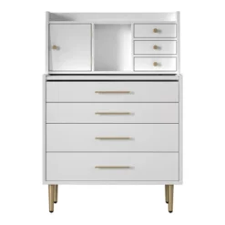 Vanity Makeup Table With Mirror, Storage Dresser With 7 Drawers-ModernLuxe -DreamNest Store GUEST 35ddd5f4 72cb 456f 9c9d 97e9711ae56c