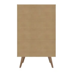 Amber Tall 4 Drawer Dresser With Faux Leather Handles - Manhattan Comfort -DreamNest Store GUEST 363a57b6 457b 4fd4 b087 34b0ead4537a