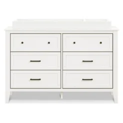 DaVinci Sawyer Farmhouse 6-Drawer Dresser -DreamNest Store GUEST 3656aeb5 d75e 4d12 b0c9 8547b4f68401
