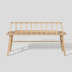 Transitional Low-Back Spindle Entryway Bench - Saracina Home 17 Transitional Low-Back Spindle Entryway Bench - Saracina Home -DreamNest Store GUEST 367340e7 8daf 4aa5 ae9a f160a510b920