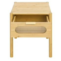 Aash 1-Drawer Environmentally Friendly Pale Yellow Finish Accent Nightstand With Storage- The Pop Home 11 Aash 1-Drawer Environmentally Friendly Pale Yellow Finish Accent Nightstand With Storage- The Pop Home -DreamNest Store GUEST 3712148e 0b43 4ff4 8178 7e975da41968