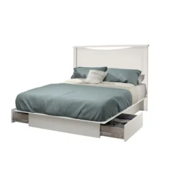 Queen Step One Bed And Headboard Set - South Shore -DreamNest Store GUEST 3737324f 8ed7 44cb 8b90 5b88fa39053b