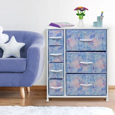 Sorbus Drawer Dresser For Teen Kid's Bedroom And More Blue 2 Sorbus Drawer Dresser For Teen Kid's Bedroom And More Blue - Image 2