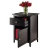 Eugene Nightstand - Espresso - Winsome