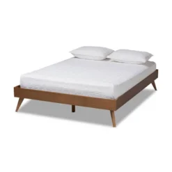 Lissette Wood Platform Bed Frame - Baxton Studio -DreamNest Store GUEST 384b64c9 0b72 4de4 b450 7523844c8294