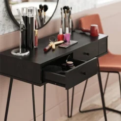 Kimberly At Home Vanity With Drawers - Novogratz -DreamNest Store GUEST 385cf8e7 7e1a 4fe5 94d7 bbfee9d8d862