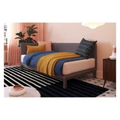 DHP Twin Mid Century Modern Upholstered Daybed Gray - Dorel Home Products 16 DHP Twin Mid Century Modern Upholstered Daybed Gray - Dorel Home Products -DreamNest Store GUEST 38b0b494 96cb 47ff 8d4e d0eda5ed11f2