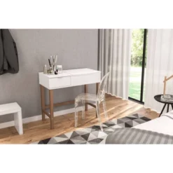 Aspen Pull Top Vanity White - Polifurniture -DreamNest Store GUEST 39429913 43c2 456f 990d 8bff0c8b7e29