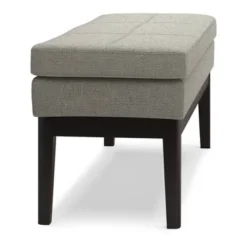 Bragg Ottoman Bench Light Gray - WyndenHall -DreamNest Store GUEST 3970ba27 d558 4914 a4d6 c1aea7151033