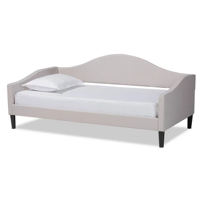 Twin Milligan Upholstered And Wood Daybed - Baxton Studio 9 Twin Milligan Upholstered And Wood Daybed - Baxton Studio - Image 9