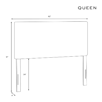 Empire Linen Upholstered Headboard - Skyline Furniture 2 Empire Linen Upholstered Headboard - Skyline Furniture - Image 2