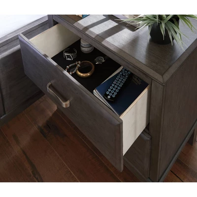 Caitbrook Nightstand Gray - Signature Design By Ashley 2 Caitbrook Nightstand Gray - Signature Design By Ashley - Image 2
