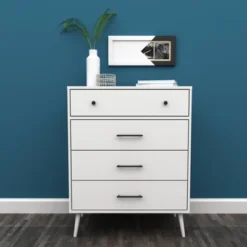 Maylis 4 Drawer Dresser Mellow White - Buylateral -DreamNest Store GUEST 3aa3a513 5faa 4664 b508 fe457f1f1e97
