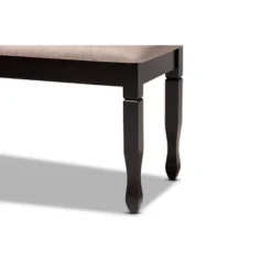 Corey Fabric Upholstered And Wood Dining Bench - Baxton Studio 10 Corey Fabric Upholstered And Wood Dining Bench - Baxton Studio -DreamNest Store GUEST 3b0718cb 7254 4bde b09b 3ea712cc51f9