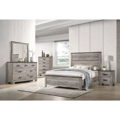 4pc Full Adam Panel Bedroom Set Gray - Picket House Furnishings 4 4pc Full Adam Panel Bedroom Set Gray - Picket House Furnishings - Image 4