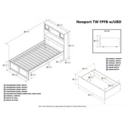 Newport Bed With 2 Urban Bed Drawers Flat Panel Footboard - AFI 19 Newport Bed With 2 Urban Bed Drawers Flat Panel Footboard - AFI -DreamNest Store GUEST 3bf55f73 7184 4641 a230 75608b1a8864