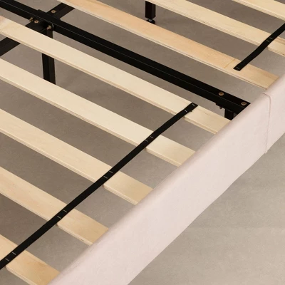 Full Hype Upholstered Bed Set Pale Pink - South Shore 4 Full Hype Upholstered Bed Set Pale Pink - South Shore - Image 4