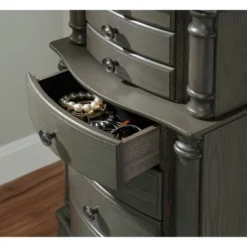 Sedalia Jewelry Armoire Gray - Powell Company -DreamNest Store GUEST 3d09f9d8 1938 497e 9933 e7a782f0d997