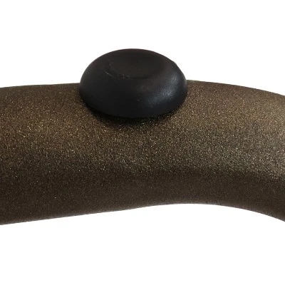 Sunnydaze Decor Sunnydaze Indoor Industrial-Style Nightstand With Open Shelf - MDP - Brown 7 Sunnydaze Decor Sunnydaze Indoor Industrial-Style Nightstand With Open Shelf - MDP - Brown - Image 7