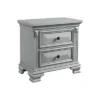 Trent 2 Drawer Nightstand Gray - Picket House Furnishings