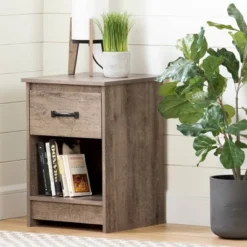 Tassio 1 Drawer Nightstand - South Shore
