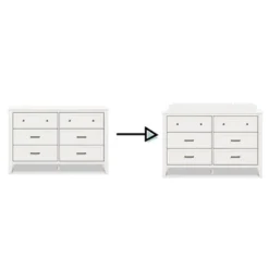 DaVinci Sawyer Farmhouse 6-Drawer Dresser -DreamNest Store GUEST 3d91db99 efae 446d ae0d 40486eb5f612