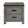 2 Drawer Montauk Nightstand Gray - Picket House Furnishings