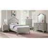 Full 5pc Jenna Panel Bedroom Set Gray - Picket House Furnishings
