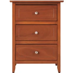 Passion Furniture Daniel 3-Drawer Nightstand (25 In. H X 15 In. W X 19 In. D) -DreamNest Store GUEST 3fd70753 dcb8 4070 9d1d 3c8f2d68e349