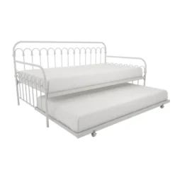 Twin Bright Pop Metal Daybed With Roll Out Trundle - Novogratz 30 Twin Bright Pop Metal Daybed With Roll Out Trundle - Novogratz -DreamNest Store GUEST 3fd77c16 bd9e 4293 bb7f 0f532df81738
