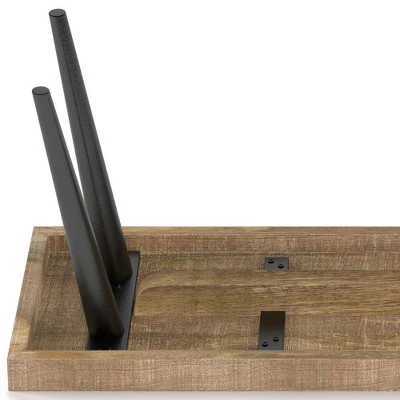 Jamison Bench Distressed Natural - WyndenHall 8 Jamison Bench Distressed Natural - WyndenHall - Image 8