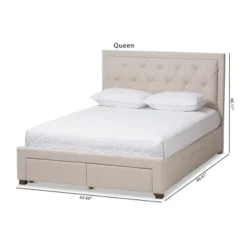 Baxton Studio Aurelie Modern And Contemporary Fabric Upholstered Storage Bed -DreamNest Store GUEST 40393312 5a11 4ce7 82c2 ae66ef431a38