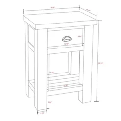 Hastin Two-Tone Wood 1 Drawer Nightstand Brown/Gray - Baxton Studio 18 Hastin Two-Tone Wood 1 Drawer Nightstand Brown/Gray - Baxton Studio -DreamNest Store GUEST 4041cda0 17c0 4bdb 8009 a98217b43add
