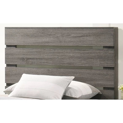 Derries Slatted Platform Bed Gray - HOMES: Inside + Out 3 Derries Slatted Platform Bed Gray - HOMES: Inside + Out - Image 3