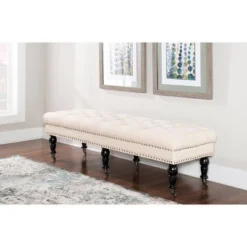 62" Isabelle Bench - Linon -DreamNest Store GUEST 40a1c06e c479 497c abd8 d5b7e19334c8