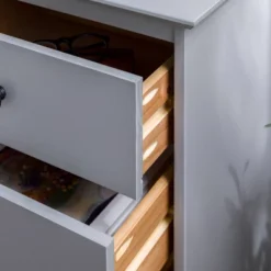 Stiva Classic Mid-Century Modern 3 Drawer Nightstand - Saracina Home -DreamNest Store GUEST 419d5f30 0217 4dca b73b b59e468b81e0