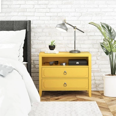 Her Majesty 2 Drawer Nightstand - Novogratz 2 Her Majesty 2 Drawer Nightstand - Novogratz - Image 2