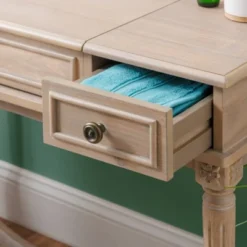 Cyndi Wash Vanity Gray - Linon -DreamNest Store GUEST 426593aa 6976 41b4 ad0f 9c67ed7c0aeb